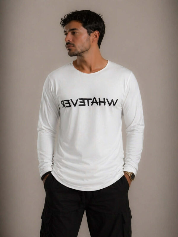 Μπλούζα Whatever μακρυμάνικη