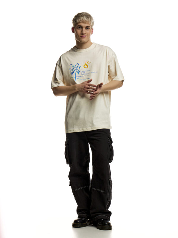 φραπέ T-shirt Oversized