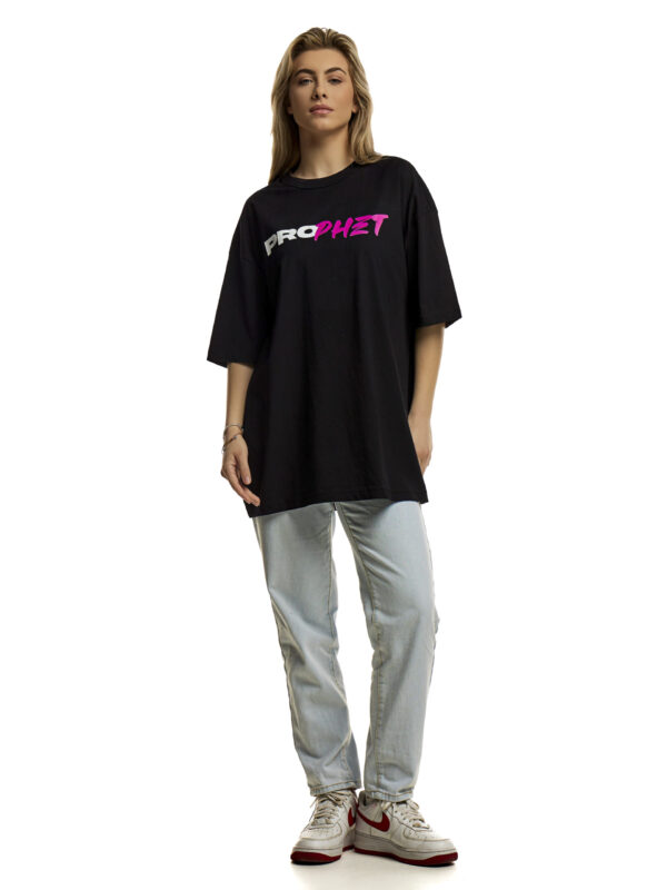 x2 Color T-shirt Oversized girl