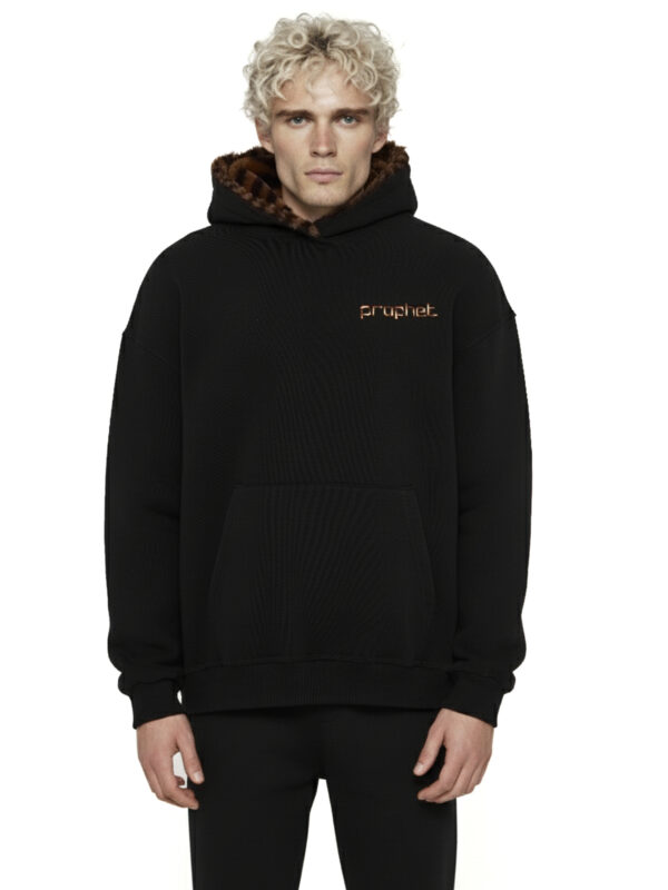 fullfur oversize hoodie