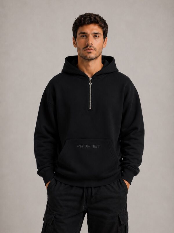 half zip oversize
